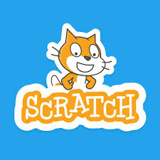 an orange cartoon cat over the text \'Scratch\'